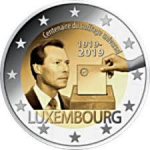 2€ Luxembourg V 2019